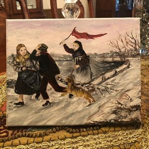 Handmade Acrylic Canvas Painting